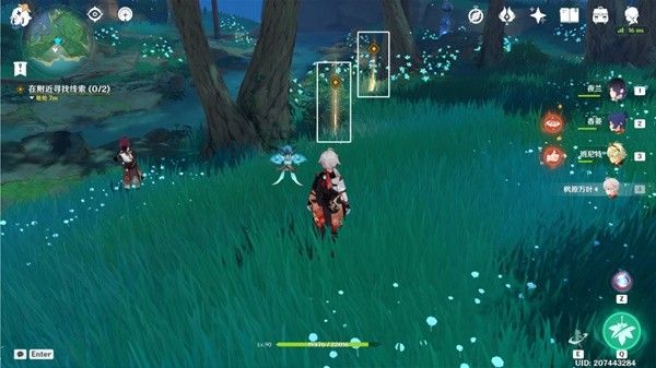 《原神》3.3秋津森夜试胆会世事流水攻略