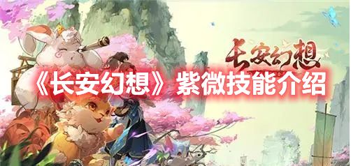 《长安幻想》紫微技能介绍