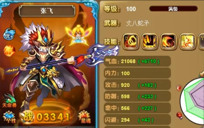 神将世界张飞技能搭配攻略 神将世界张飞技能搭配 神将世界张飞技能搭配攻略 神将世界张飞技能搭配