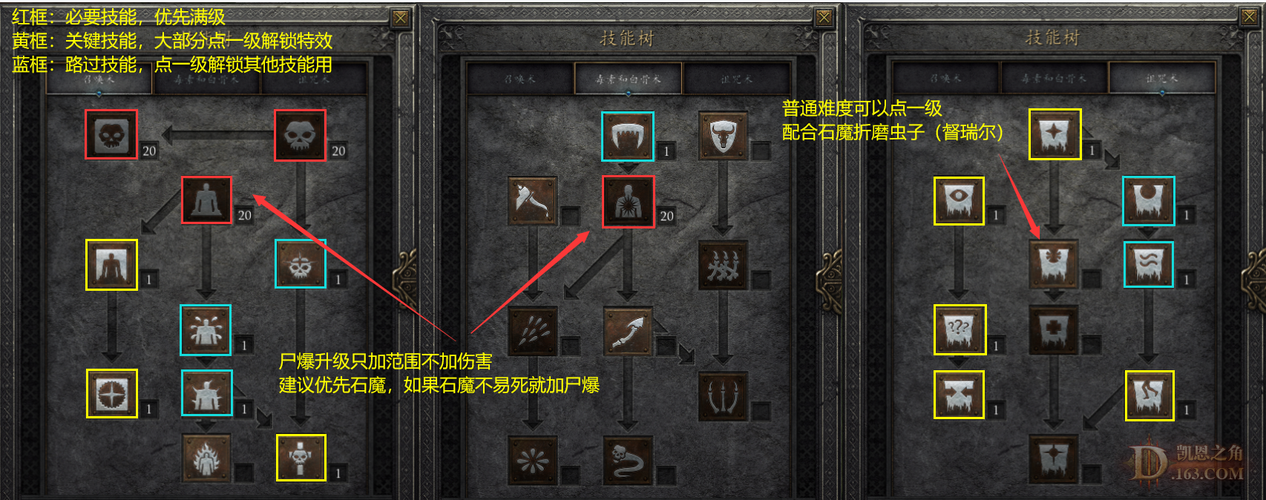 死灵加点 暗黑2重制版死灵加点攻略 死灵加点 暗黑2重制版死灵加点攻略