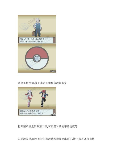 口袋妖怪白金图文攻略 口袋妖怪白金怎么玩