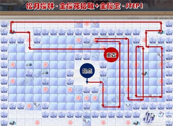 松月樱林攻略 松月樱林怎么过